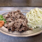 黒門 三よ志 - すき肉炒め（ポン酢味）