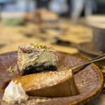 pizza marumo - サービスで黒糖プリンを付けていただいた　試作中とのこと