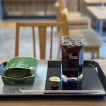ミスター ドーナツ - ドリンク写真:期間限定 宇治抹茶づくし モーニングドリンクAセット 2025/4/7