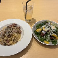 Ecru 117 - キノコとサルシッチャのパスタ ローズマリーの香り