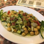 インド料理 パリワル - チャナサラダ(¥540)