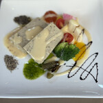 柿の樹 - 豚肉とチキンのテリーヌ仕立て　黒胡椒風味