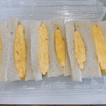 スマート珈琲店 - これまた塩気の塩梅が抜群なタマゴサンドウィッチ