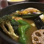 Algo - 野菜の素揚げ感が堪りません