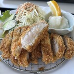 ベルセルバカントリークラブ さくらコース - とんかつ　アップ