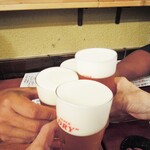 酒肴商店 アジト - 乾杯