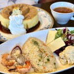 りんどう - シーフードピラフ