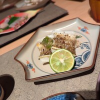 和酒和食の坂 - 穴子の塩焼き…タレ系はキンメ優先で