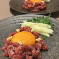 焼肉 それいけ精香園 - 精香園の特選・尾崎牛ユッケ
