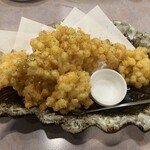 居酒屋 ほがら家 - とうもろこしかき揚げ