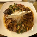 KING LION スリランカレストラン＆バー - 【ダブル・チキン＆ポーク　M】