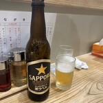 らーめん 高尾 - 瓶ビール中瓶（550円）税込【令和7年7月28日撮影】