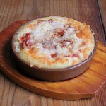 牛ラグーとマッシュポテトのチーズ焼き