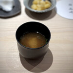 鮨 西崎 - 大好きな味噌汁。