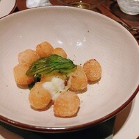 オービカ モッツァレラバー 梅田店 - クロケット じゃが芋の揚げニョッキ(水牛モッツァレラ)