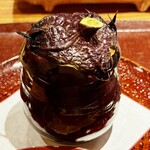 炭屋 - 牛筋と茄子の煮込み