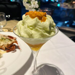 レストラン アルティザン（restaurant Artisan） - ウニとコンソメのクリーム！前菜！