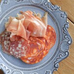 ハムの盛り合わせ