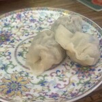 餃子マニア - 水餃子　食べ途中です笑