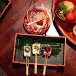 雍州路 - くらま山精進膳の田楽・デザート