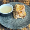 ラディカーレ - ラザニア、とうもろこしのスープ