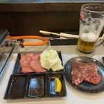 焼肉酒場 A29 - 上塩たん、はらみ