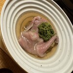 祇園 丸山 - 賀茂茄子と牛肉と花山椒