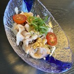 ふじ井 - 今の季節にピッタリ!! 豚の冷しゃぶ✧︎*。 サッパリして めちゃ!! 美味しかったよ～♬*°