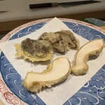 天婦羅割烹 すみ - 原木椎茸