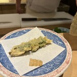 天婦羅割烹 すみ - シャコ