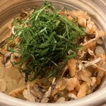 ひろ作 - 鱧皮と紫蘇の印蒸しさんでーす。③