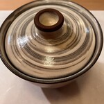 ひろ作 - 鱧皮と紫蘇の印蒸しさんでーす。①