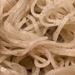 ひろ作 - キラっキラっの更科そばさんでーす。③