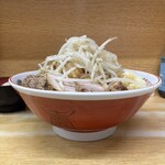 ラーメン二郎 - 冷まし。始めました。ヤサイニンニクアブラコール