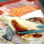 海鮮丼 COCOROTUS - アナゴ