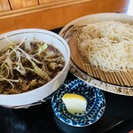 元祖 生そうめん めんめん - 新作の豚つけ麺1100円