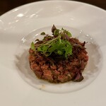 グルマンズ - 夏を感じるタルタル　山椒の香りがよき