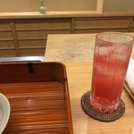 懐石 円相 - 紫蘇ジュース