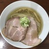 麺処 うきとみ - 魚介塩冷やし（炭油バージョン））1150円