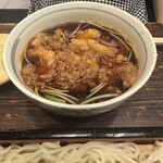 室町砂場 - 天ざるのつけ汁
