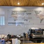 井ノ口珈琲 - コーヒー産地のパネル