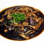 あんぷく - 牛肉の黒カレーうどん(大盛り)　880円