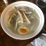 ラーメン吟玉 - 牛すじ塩中華そば 1,000円