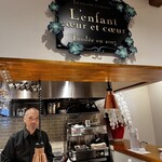 L'enfant coeur et coeur - この看板も銀座から持ってきたよ