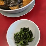 山岡家 - ホウレンソウ　80円