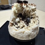 氷連 上野店 - ティラミスの中にはゼリーとクッキーとマスカルポーネがまた入ってる！