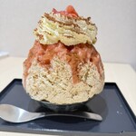 氷連 上野店 - いちごティラミス、絶妙に美味しい！