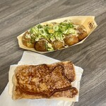 築地 銀だこ - 料理写真:・ゆずねぎポン
・クロワッサンたい焼き カスタード