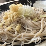 ゆで太郎 もつ次郎 - 料理写真:天かすとネギ