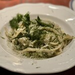 エンリコ - リングイネ 帆立と海苔のクリームソース